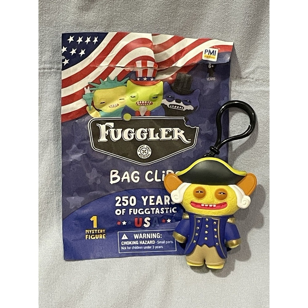 NEW Open Bag Fuggler Bag Clip 250 Years of Fuggtastic USA Rare Founding Fuggler
